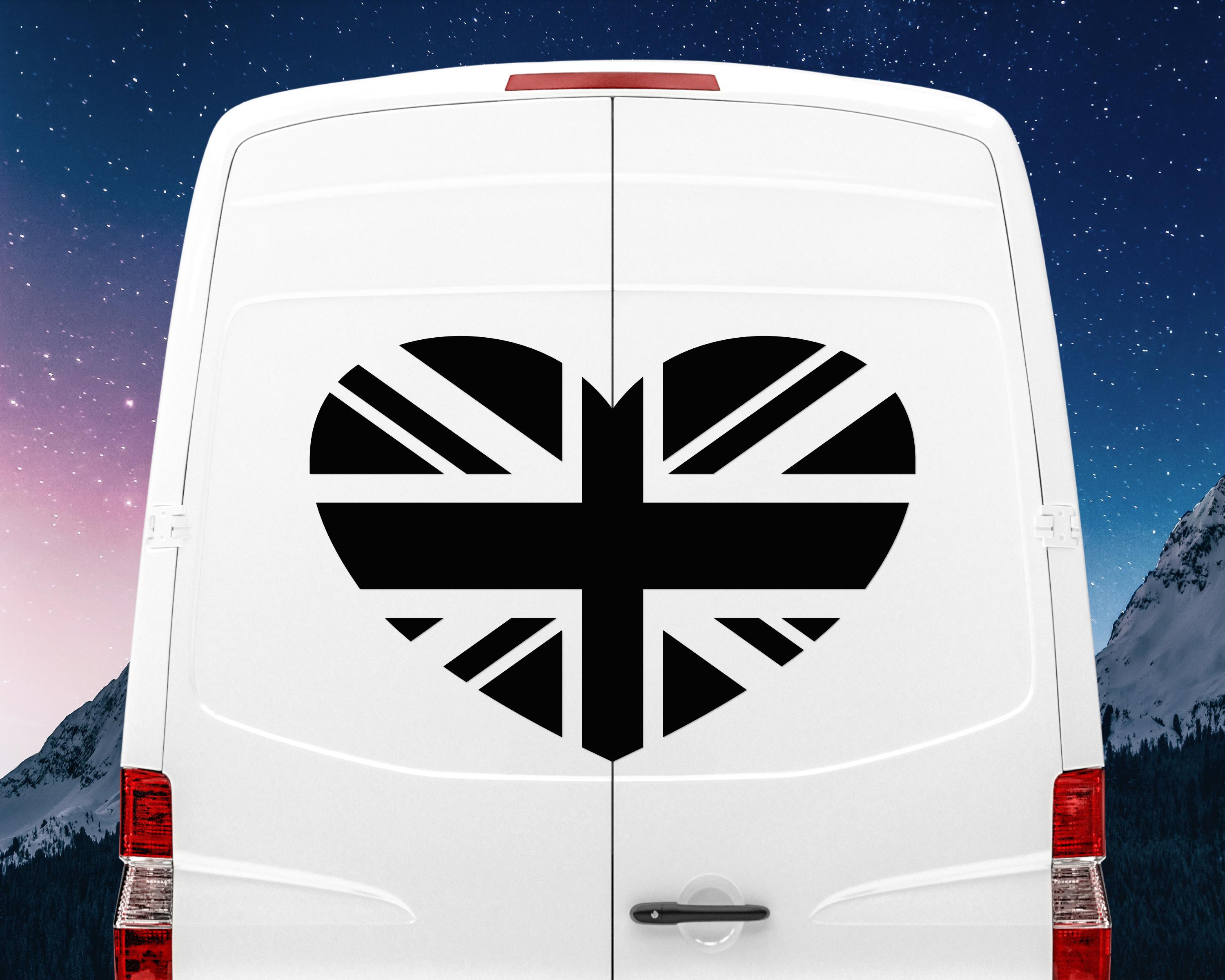 Heart Union Jack Flag SVG | UK Flag Cut File | British Decal | Cricut ...