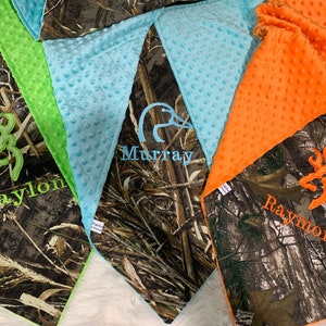 Camo receiving blankets sale
