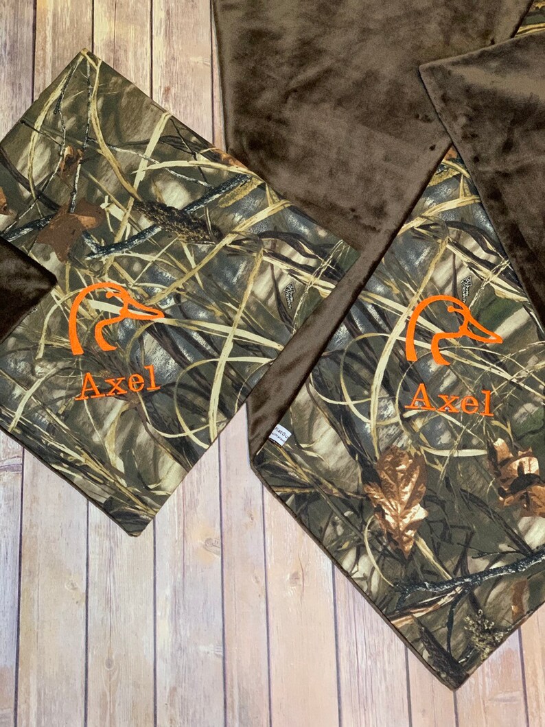 Camo Baby Boy Blanket Personalized Blanket Camo Etsy