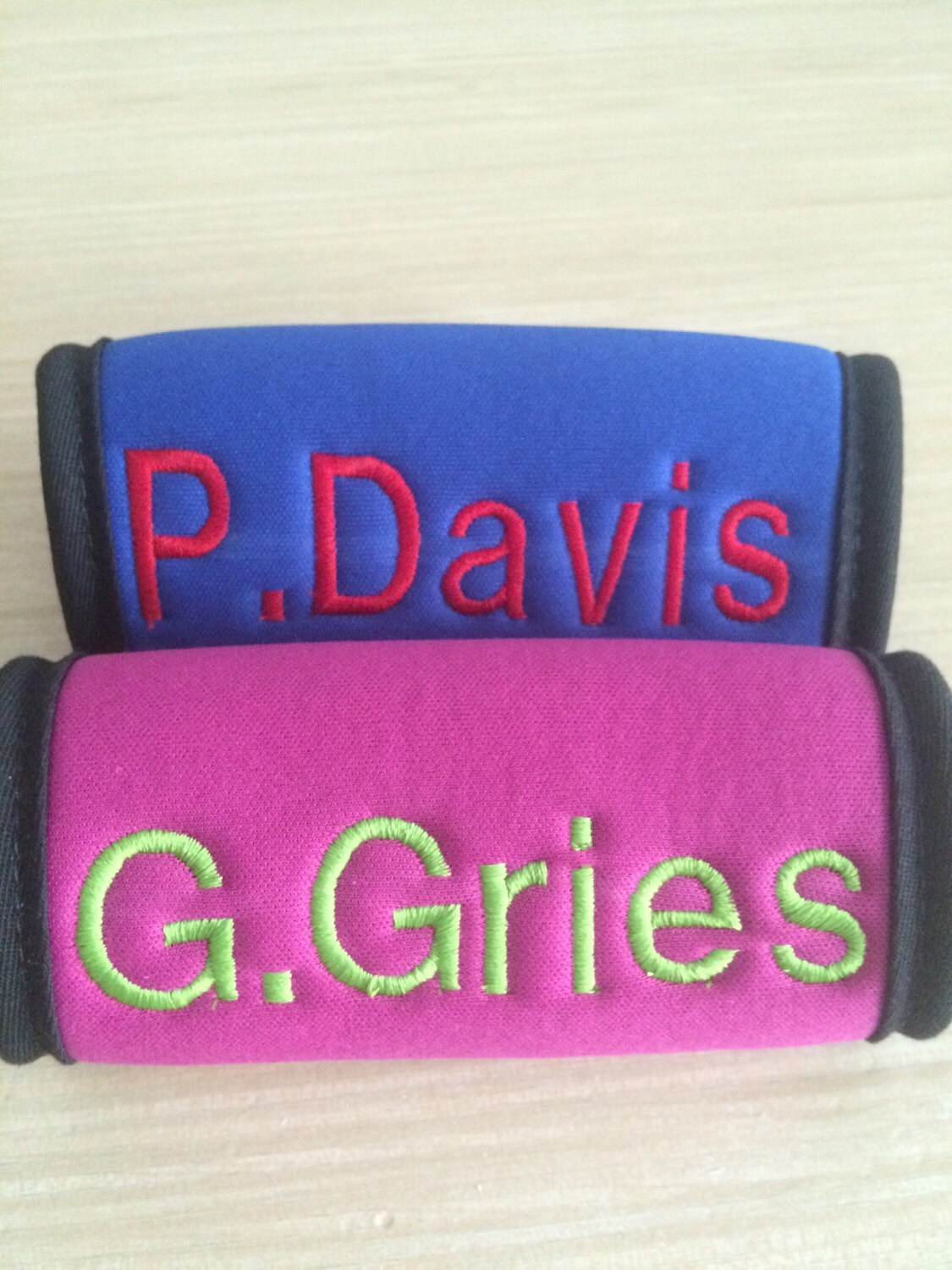 Personalized Luggage Handle Luggage Tag Handle Wrap Neoprene Etsy