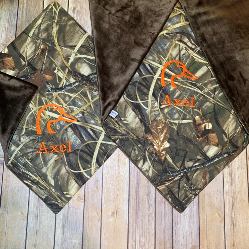 Camo Baby Boy Blanket Personalized Blanket Camo Etsy