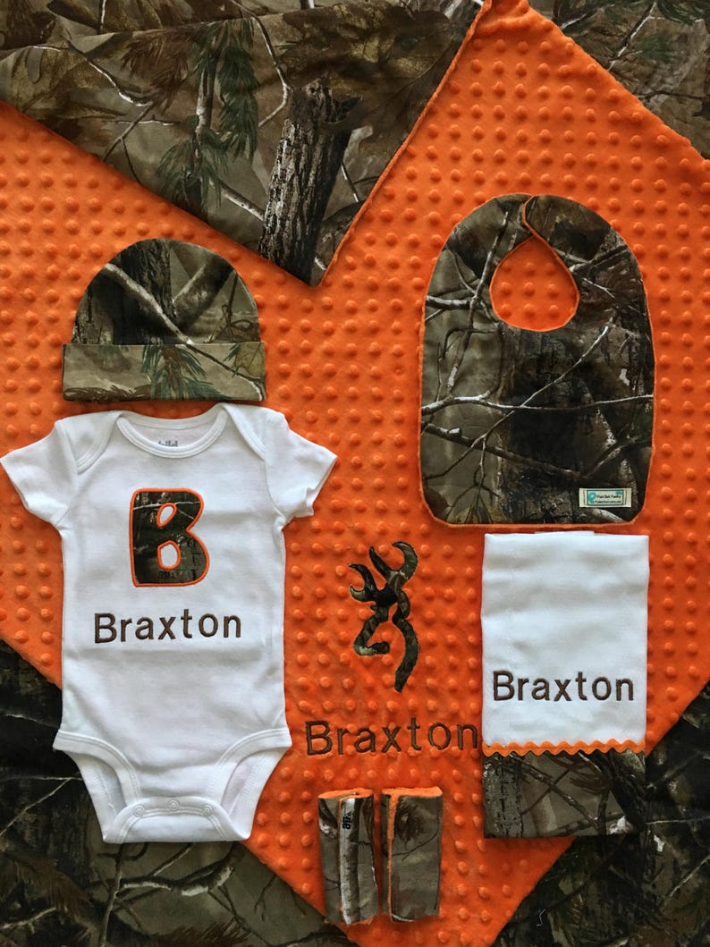 baby boy camo coming home outfit