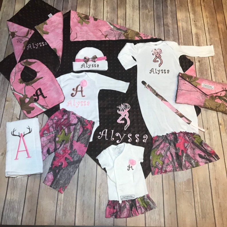 pink camo for baby girl