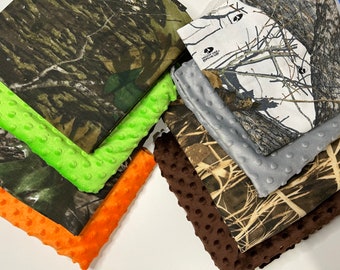 DIY Baby Blanket Sewing Kit, DIY Camo Sewing Kit, Camo Baby Blanket DIY, Sewing Blanket Kit