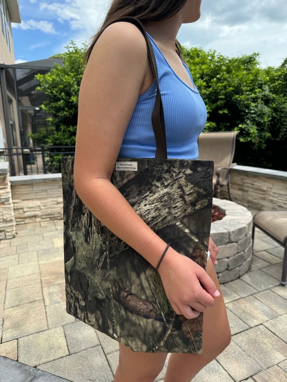 Tote Bag Camouflage Tote Bag Real Tree Camo Tote Bag Real Tree Purse College Camo Bag Camouflage Tote Bag Camo Christmas Gift Etsy UK