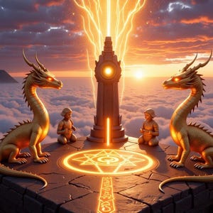 Lunar Dragon Download: Digital Art, Instant Downloadable Wallpaper, Downloadable Fantasy Art, Digital Poster, Dragon Art, Mythology