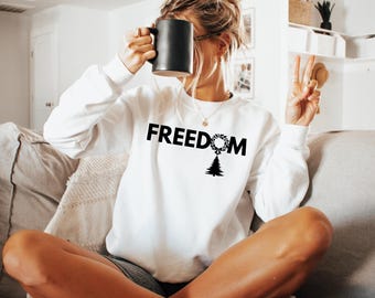 Christmas Freedom Sweatshirt, Xmas Sweater, Christmas Gift, 250 years Memorial Shirt