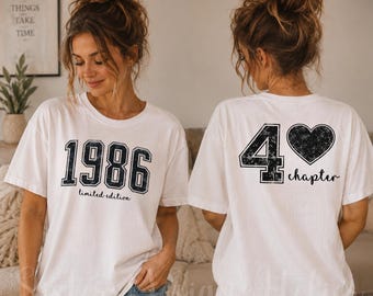 Camiseta personalizada Comfort Colors® para o 50º aniversário, edição limitada de 1976, camiseta com o número do ano de 1976, presente para o 50º aniversário.