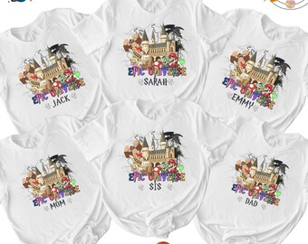 Epic Universe Family Shirts, Custom Epic Universe Shirt, Universal Epic Universe Matching Shirts, Universal Epic Shirt, Epic Universe Shirts