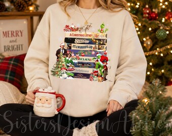 90s Christmas Sweatshirt, Retro Holiday Movie Shirt, Vintage Xmas Sweatshirt, 90s Movie Crewneck Shirt, Winter Gift for Her, Christmas Gift