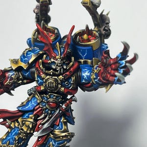 Chaos lords with jump jack :Night lords (Hand-Paint)