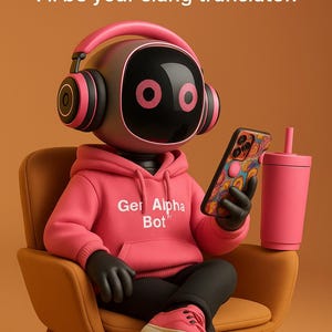 Gen Alpha Slang Translator Bot | Understand Teen Lingo | AI Slang Decoder for Parents & Teachers | Instant Digital PDF