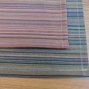 Handgemachte ethnische Baumwolle Tischsets 45 x 35 cm, gewebter Stoff