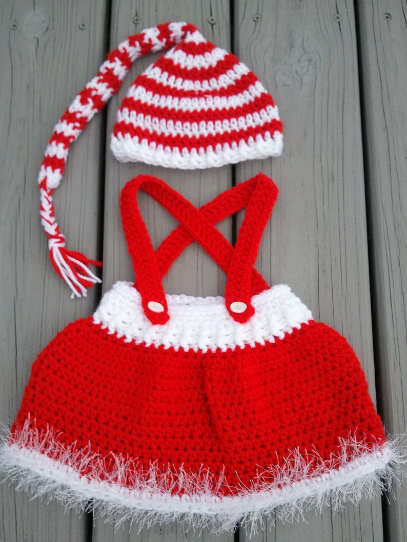 newborn santa dress