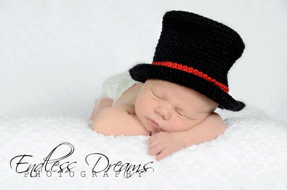 Baby Top Hat Photo prop Baby top hat 