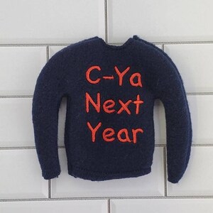 Next Year Elf Sweater, Elf Costume, elf clothing, elf ideas