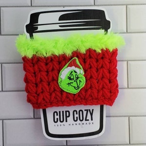 Green monster Cup cozy