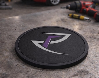 REPerformance Logo Coaster | 3D Printed Automotive Desk Decor