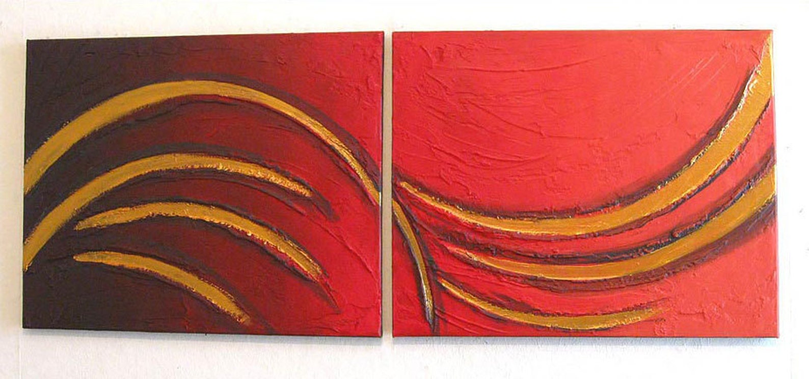 Large Wall Art Canvas 40x16 Inches Huge Wall Art Large Wall Etsy