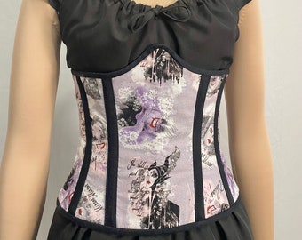 Underbust corset, Disney corset, Disney villains, Disney bounding