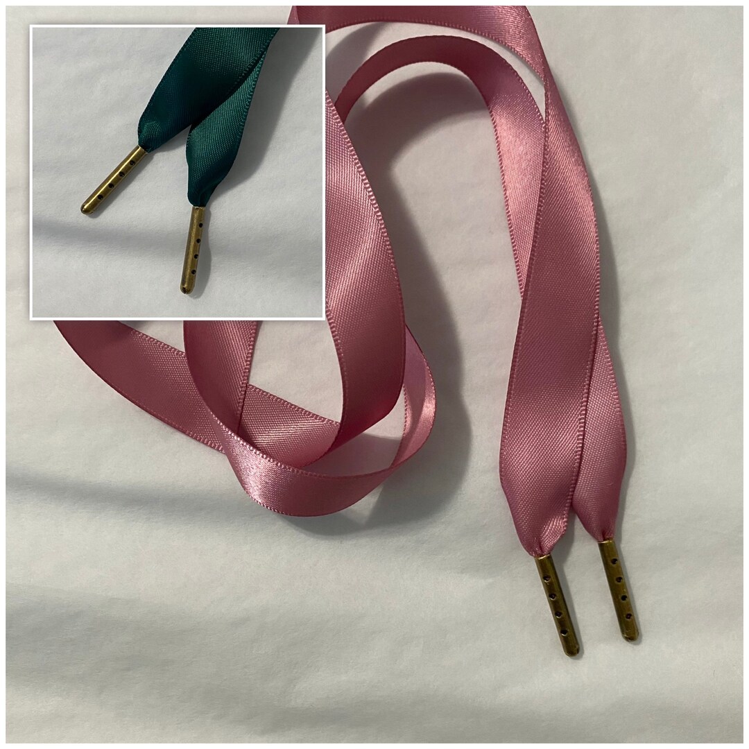 Satin Ribbon Corset Lacing, Lacing for Stays and Corsets, Double Sided Satin Ribbon Lacing