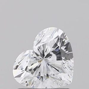 1.0 Carat Heart Cut Lab Grown Diamond IGI Certified / F Colour VVS1 Clarity Loose Cvd Diamond / Hand Made Heart Cut Cvd diamond