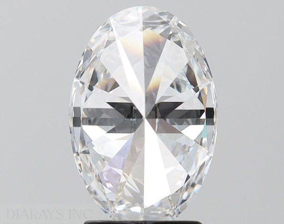1.0 Carat Oval Lab Grown Diamond: F VVS1, IGI Certified CVD