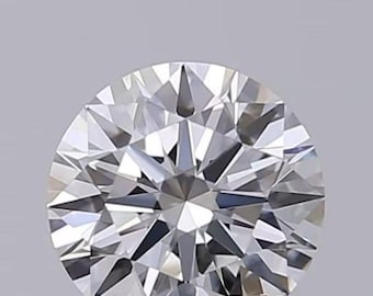 1,0 karaat ronde CVD in het lab gekweekte diamant: F VVS1, IGI-gecertificeerd