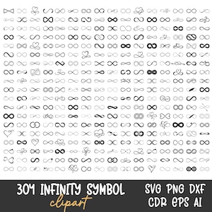 Infinity Symbol Svg, Infinity Svg Bundle, Infinity Svg, Infinity Clipart, Infinity Heart Svg, Infinity Silhouette, Png, Instant Download