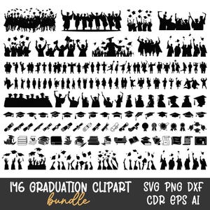 卒業 SVG バンドル、卒業クリップアート、学生 SVG、誇り高き卒業生 2025、卒業生 2025、2025 年クラス、卒業キャップ SVG、即時ダウンロード