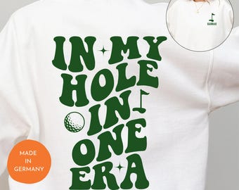 Golf Pullover Geschenk für Golfer Lustiger Golf Sweater Hole in One Golf Pullover Herren Damen Golf Design Golf Sweater Geschenk für Damen