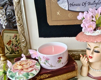 Vintage Decor Cottage Candle Andrea By Sadek