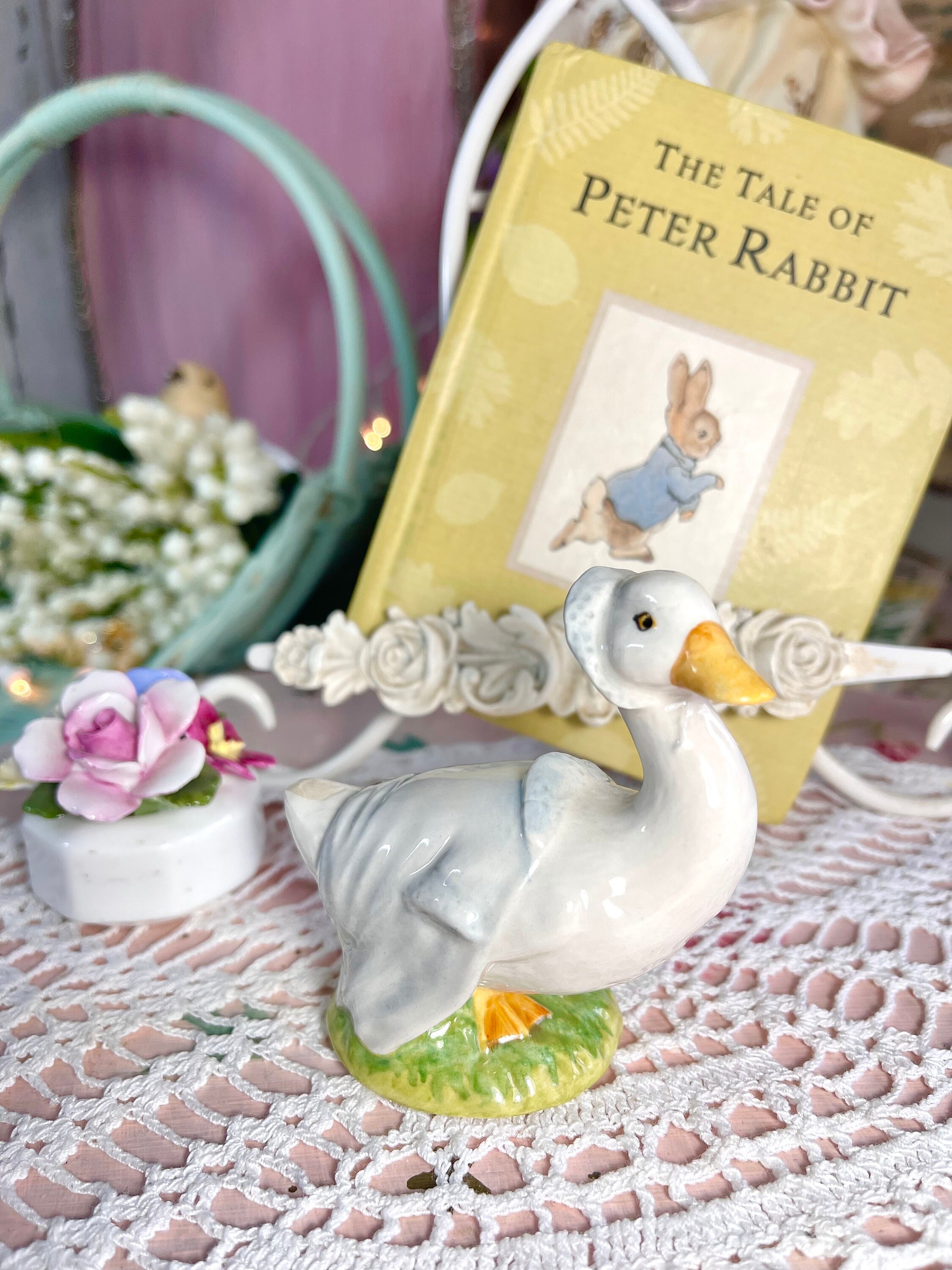Adorable Collection Vintage BESWICK Beatrix Potter Peter