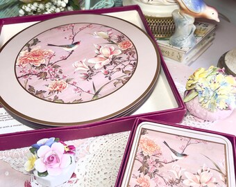 Vintage English Life Placemats & Vintage Coasters Sold Separately