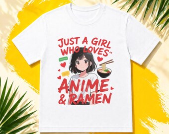 Cute Anime Girl Shirt, Shoe Lover Gift Tee