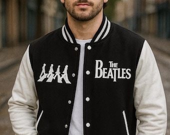 THE BEATLES キャラクター刺繍ジャケット THE BEATLES キャラクター刺繍ジャケット