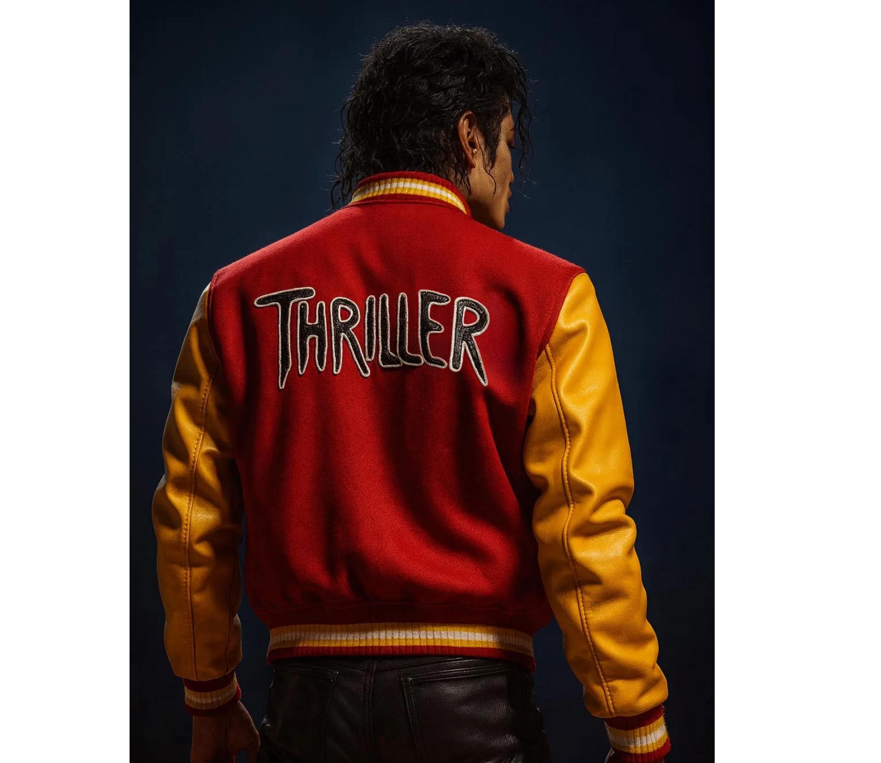 Michael Jackson Varsity Jacket - Etsy
