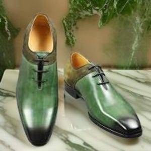 Handmade Men’s Leather Oxford Shoes – Formal, Casual, Wedding, Party