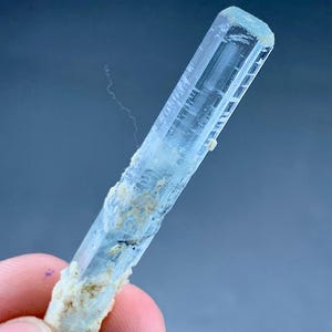 Aquamarine Crystal: Natural Blue Gemstone from Skardu, Pakistan