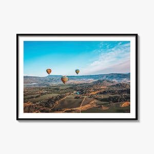 Napa Valley Photography Print: Colorful Landscape Wall Art