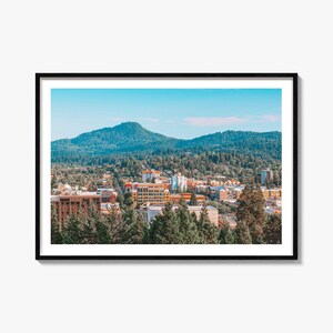 Eugene Poster Print, Eugene Photo Wall Art, Eugene Wall Decor, Eugene Travel Print, Eugene Street Map Poster, City Map
