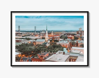 Savannah Fine Art Photography Print, Georgia Poster, USA Wall Art, Southern Decor