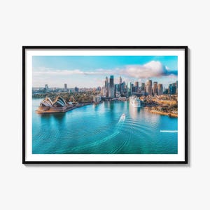 Australia Poster Print, Australia Photo Wall Art, Australia Decor, Travel Print, Australia Street Map Poster, City Map