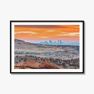 Boulder Colorado Landscape Photography Art Print