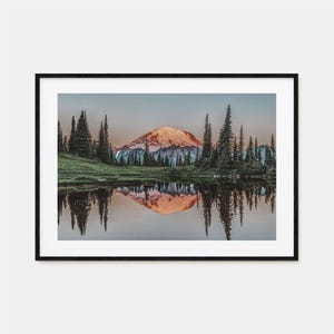 Washington State Bunt Posterdruck Horizontal Nr. 2, Washington State Foto, Wandkunst, Dekor, Reise-Druck, Straßenkarte Poster, Stadtplan