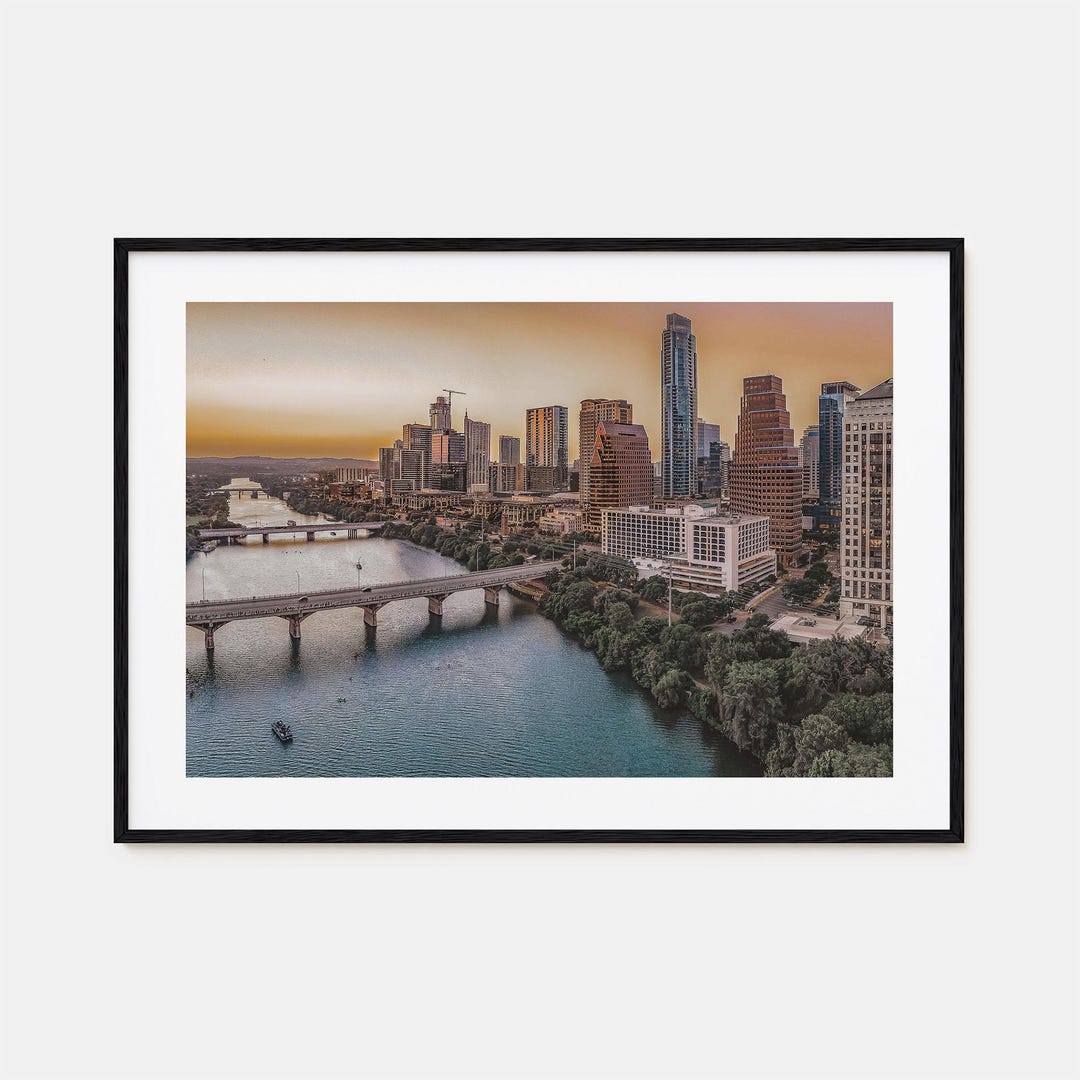 Texas Colorful Poster Print Horizontal, Texas Photo Wall Art, Texas ...
