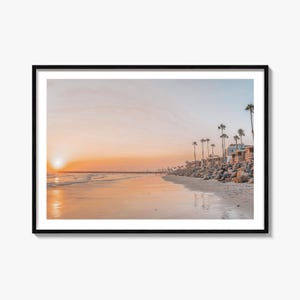 Oceanside Fine Art Fotografie, Kalifornien Poster, San Diego Wand Kunst, USA Dekor