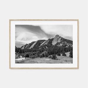 Poster photo rocher, impression horizontale, art mural rocher noir et blanc, photographie rocher, voyage rocher, affiche de carte rocher