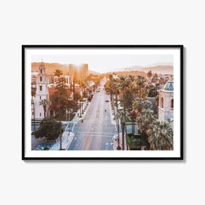 Riverside California Photography Print: Colorful Landscape Wall Art