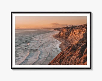 Kunstdruck San Diego, Torrey Pines, La Jolla Poster